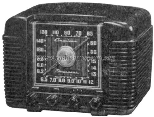 66TA American Overseas ; Crosley Radio Corp.; (ID = 717061) Radio