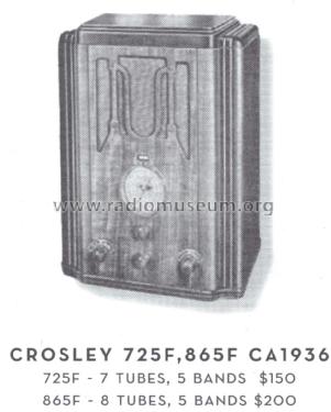 725F 'Viking' ; Crosley Radio Corp.; (ID = 1597102) Radio