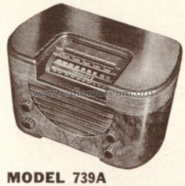 739A Ch= 739; Crosley Radio Corp.; (ID = 1359663) Radio