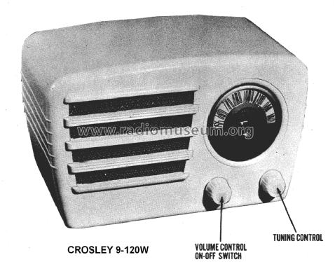 9-120W ; Crosley Radio Corp.; (ID = 1428816) Radio