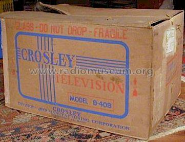 9-408 ; Crosley Radio Corp.; (ID = 188508) Television