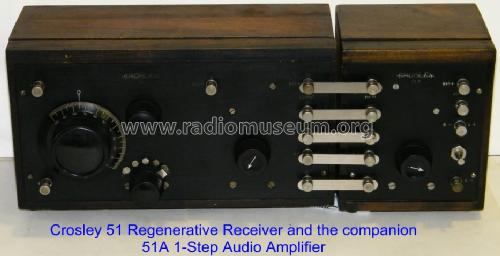 Amp. 51A; Crosley Radio Corp.; (ID = 941724) Ampl/Mixer