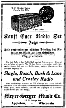 Bandbox 602; Crosley Radio Corp.; (ID = 1817529) Radio