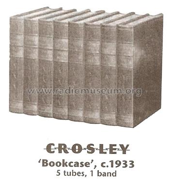 Book Case ; Crosley Radio Corp.; (ID = 1822121) Radio