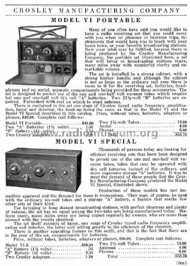 Circa Dec. 1922 Crosley Catalog ; Crosley Radio Corp.; (ID = 1173708) Paper