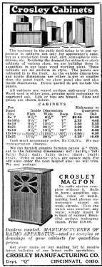 Crosley Cabinets ; Crosley Radio Corp.; (ID = 1190299) Cabinet