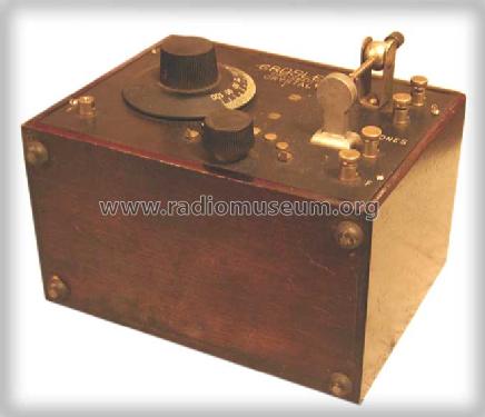 Crystal Receiver No. 1, later named Harko Radio Receiver or C.R. No-I; Crosley Radio Corp.; (ID = 284585) Galène