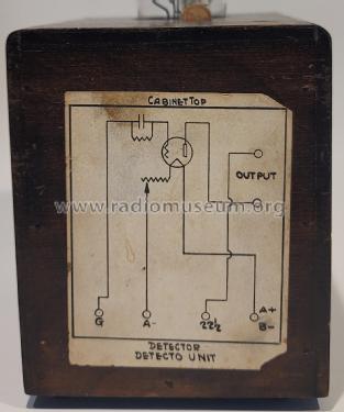 DETECTO-UNIT ; Crosley Radio Corp.; (ID = 2849040) mod-pre26