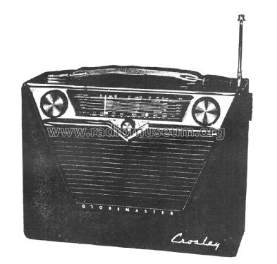 Globemaster F-115TN Ch= 115F; Crosley Radio Corp.; (ID = 2368449) Radio