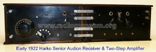 Harko Senior Audion Receiver + Two-Step Amplifier Combination; Crosley Radio Corp.; (ID = 1199653) Radio