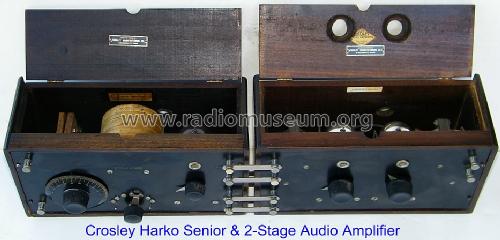 Harko Senior V + Two-Step Amplifier Combination; Crosley Radio Corp.; (ID = 1199765) Radio