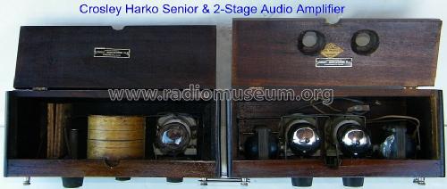 Harko Senior V + Two-Step Amplifier Combination; Crosley Radio Corp.; (ID = 1199766) Radio