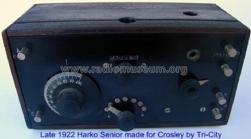 Harko Senior Model V-B; Crosley Radio Corp.; (ID = 822046) Radio