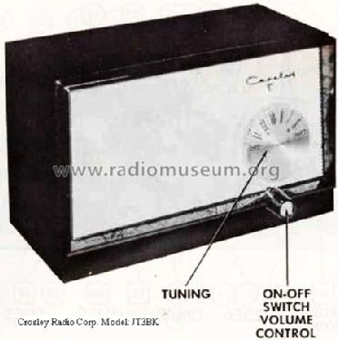 JT3BK Ch= R100; Crosley Radio Corp.; (ID = 193066) Radio