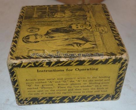 Junior Crystal Receiver ; Crosley Radio Corp.; (ID = 2292433) Galena