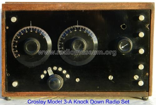 Knock Down Radio Set Model 2-A; Crosley Radio Corp.; (ID = 877643) Kit