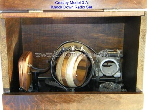 Knock Down Radio Set Model 2-A; Crosley Radio Corp.; (ID = 877646) Kit