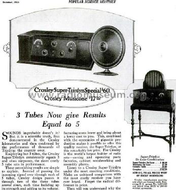 Musicone ; Crosley Radio Corp.; (ID = 1153705) Speaker-P