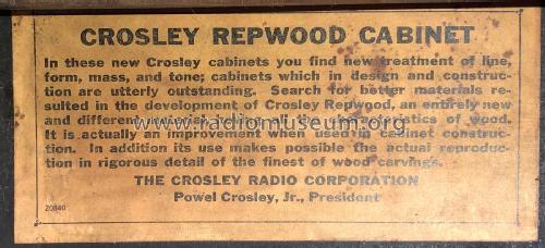 Pal ; Crosley Radio Corp.; (ID = 2796658) Radio