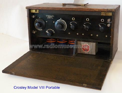 Portable VIII ; Crosley Radio Corp.; (ID = 1535382) Radio