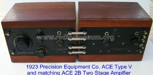 Precision Ace V/2-B Special Combination of 2 boxes; Crosley Radio Corp.; (ID = 827366) Radio