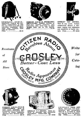Rheostats, Vario-Couplers, Variometer Parts ; Crosley Radio Corp.; (ID = 1444683) Radio part