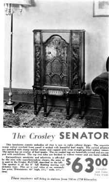 146 'Senator' Ch= 146; Crosley Radio Corp.; (ID = 1591209) Radio