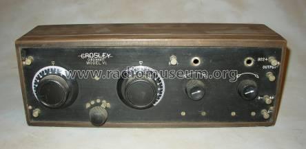 Receiver No. 6 ; Crosley Radio Corp.; (ID = 243888) Radio