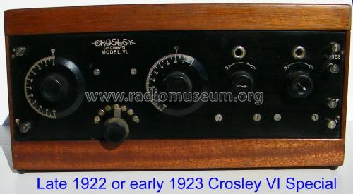 Special VI ; Crosley Radio Corp.; (ID = 822133) Radio