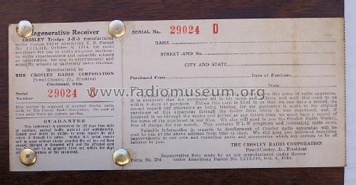 Trirdyn 3R3; Crosley Radio Corp.; (ID = 1523725) Radio