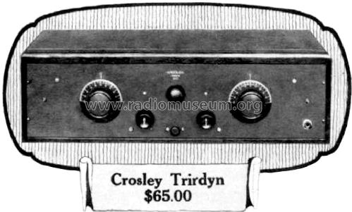 Trirdyn regular ; Crosley Radio Corp.; (ID = 2019036) Radio