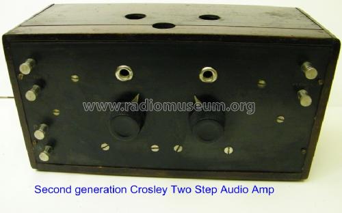 Two-Stage A.F. Amplifier 2-Step A.F.Amp.; Crosley Radio Corp.; (ID = 820530) Ampl/Mixer