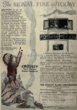 Type V ; Crosley Radio Corp.; (ID = 1259029) Radio