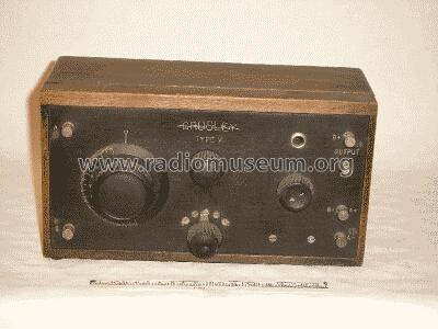 Type V ; Crosley Radio Corp.; (ID = 45392) Radio