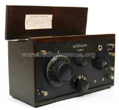 Type V ; Crosley Radio Corp.; (ID = 826982) Radio
