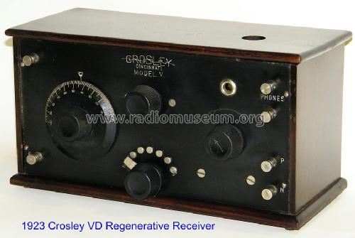 VD; Crosley Radio Corp.; (ID = 1081116) Radio