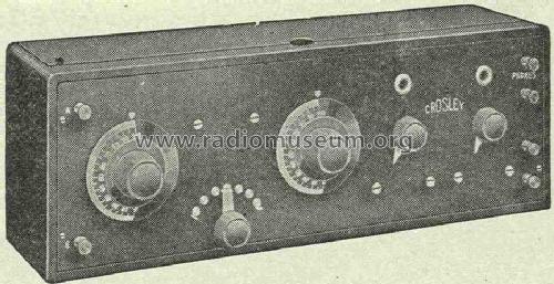 Receiver No. 6 ; Crosley Radio Corp.; (ID = 494102) Radio