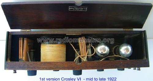 Receiver No. 6 ; Crosley Radio Corp.; (ID = 822014) Radio