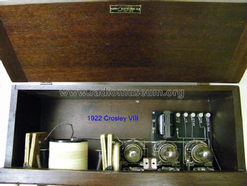 VIII ; Crosley Radio Corp.; (ID = 821341) Radio