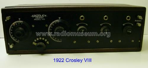 VIII ; Crosley Radio Corp.; (ID = 821342) Radio