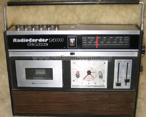 Radio Corder 2400 de Luxe ; Cross Electronics (ID = 663388) Radio