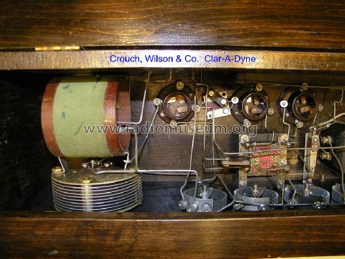 Clar-A-Dyne 4-Tube; Crouch-Wilson & Co., (ID = 1204922) Radio