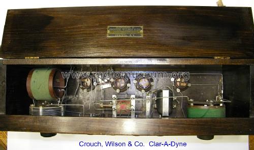 Clar-A-Dyne 4-Tube; Crouch-Wilson & Co., (ID = 1204923) Radio
