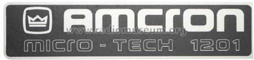 Micro-Tech 1201; International Radio (ID = 1600013) Ampl/Mixer