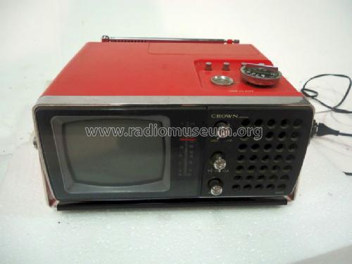 31 Transistor 1-IC TV & FM/AM 2-Band Radio 5TV-504; Crown Radio Corp.; (ID = 1349622) TV Radio