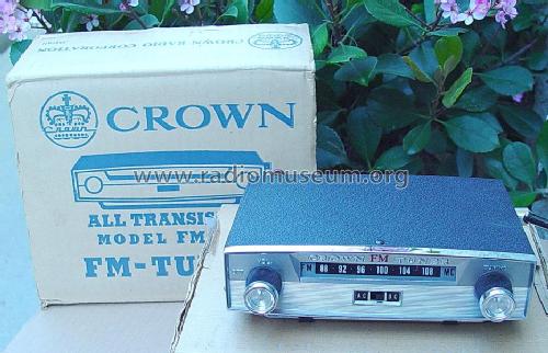 All Transistor FM Tuner FM-100; Crown Radio Corp.; (ID = 1677037) Radio