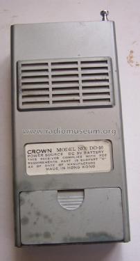 AM/FM Pocket Radio D0-10 ; Crown Radio Corp.; (ID = 1728295) Radio