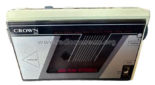 AM/FM Stereo Tuner - Stereo Cassette Player CH-3; Crown Radio Corp.; (ID = 2980323) Radio