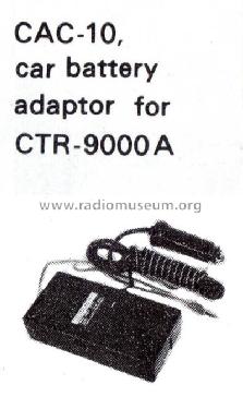 Car Battery Adaptor CAC-10; Crown Radio Corp.; (ID = 1657221) Power-S