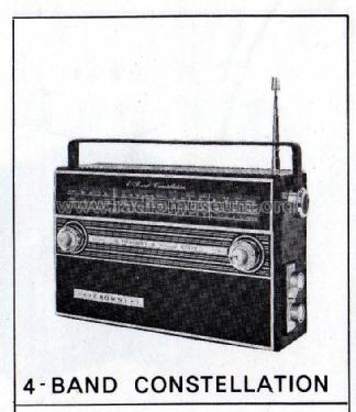 Crown TRF-2200S Constellation; Crown Radio Corp.; (ID = 1656573) Radio